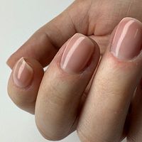Resultaat van een Russische manicure.